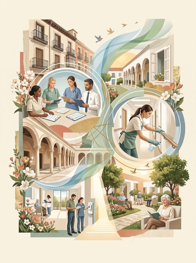Experto/a en limpieza de centros residenciales