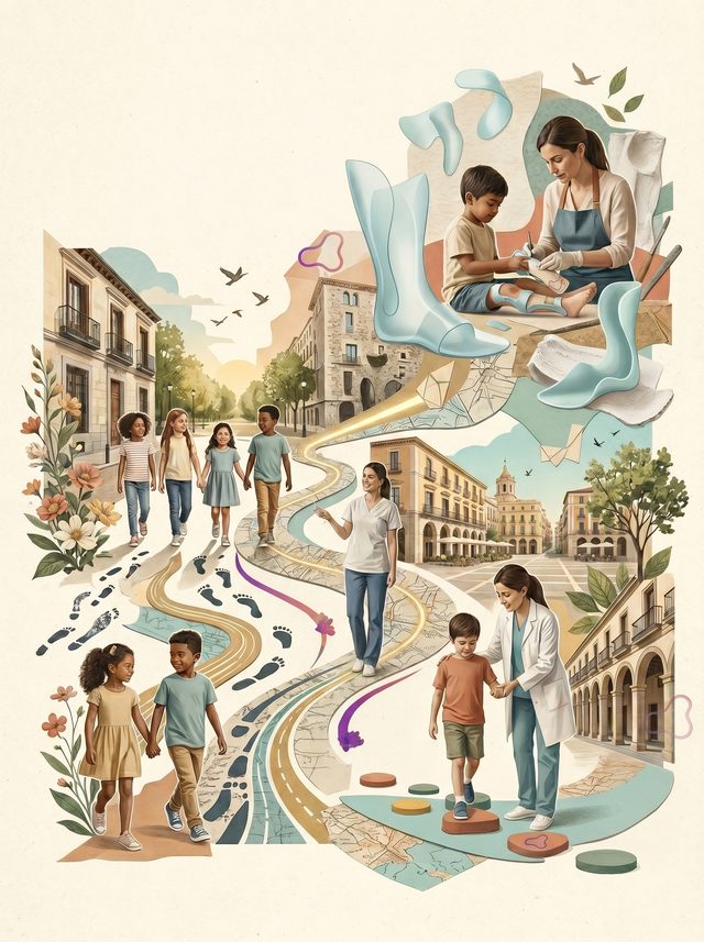 Marcha normal y marcha patológica del/la niño/a con alteraciones neuromusculoesqueléticas